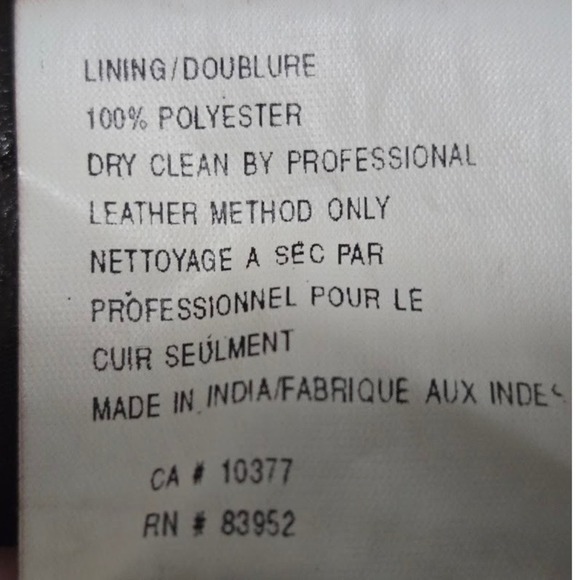 Margaret Godfrey Brown Leather High Waisted Straight Leg Pants Women's Size 8 - Picture 9 of 10